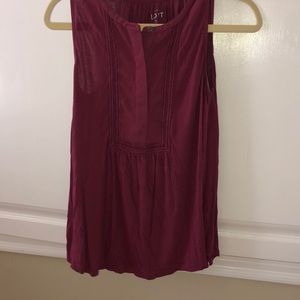 LOFT Raspberry tank top